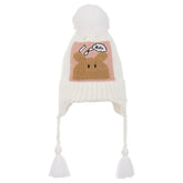 Kitti Kız Çocuk 1-4 Yaş Kulaklıklı Bere